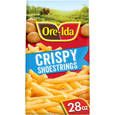 Ore-Ida Golden Shoestrings French Fries Frozen Potatoes Food Snacks 28 oz