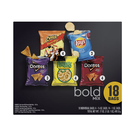 Frito Lay Snacks Bold Mix Variety Packs