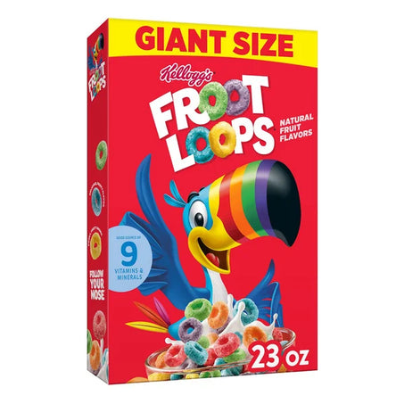 Kellogg Froot Loops Giant Size