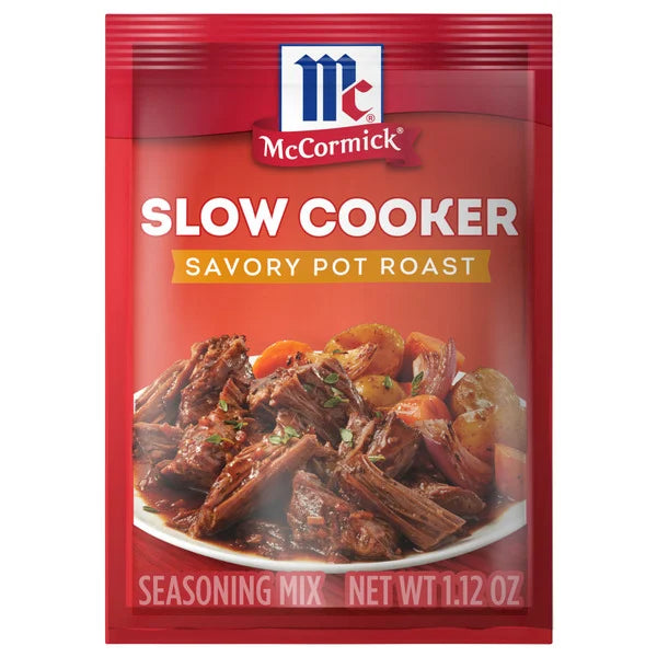 McCormick® Slow Cooker Savory Pot Roast Seasoning Mix