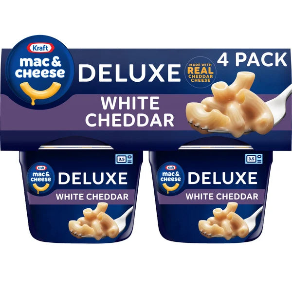 Kraft White Cheddar Mac & Cheese Macaroni and Cheese Dinner