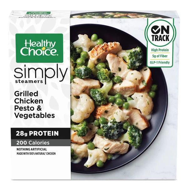 Healthy Choice Simply Steamers Grilled Chicken Pesto & Vegetables