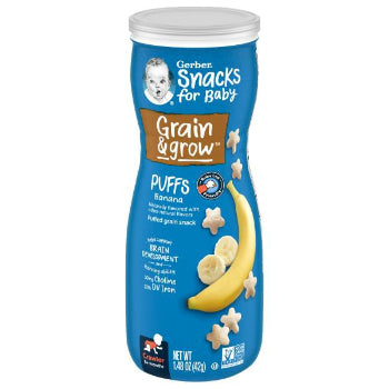 Gerber Puffs Banana Canister