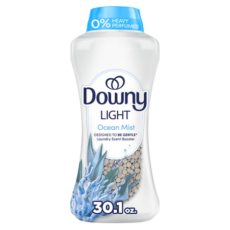 Downy Light, Ocean Mist with No Heavy Perfumes 30.1 oz