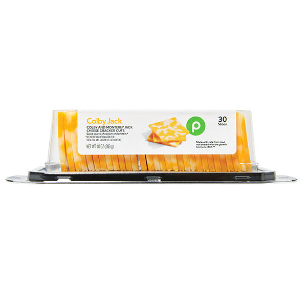 Publix Cheese, Cracker Cut, ColbyJack 1 ct