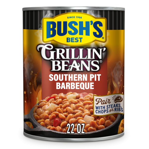 Bush's Best Southern Pit Barbecue Grillin' Beans 22 oz