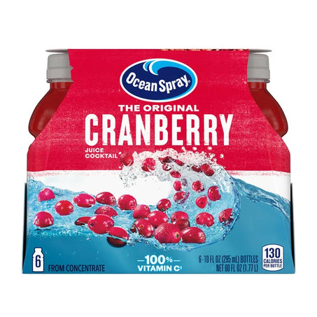 Ocean Spray Original Cranberry Juice Cocktail, 10 oz, 6 count
