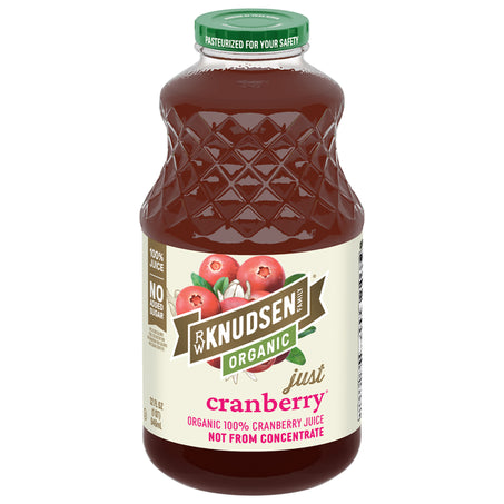 R.W. Knudsen Family Organic Just Cranberry Juice, 32 fl oz