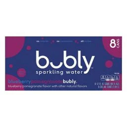 bubly Sparkling Water Blueberry Pomegranate