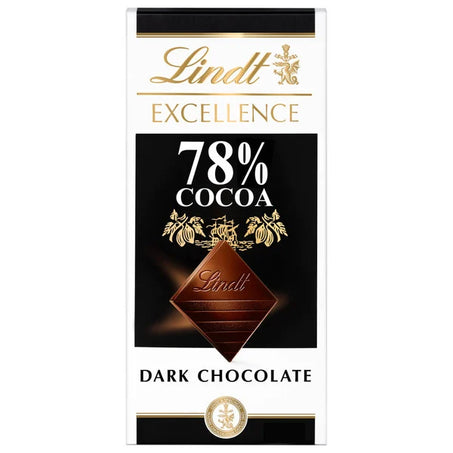 Lindt Excellence 78% Cocoa Dark Chocolate Candy Bar 3.5 oz