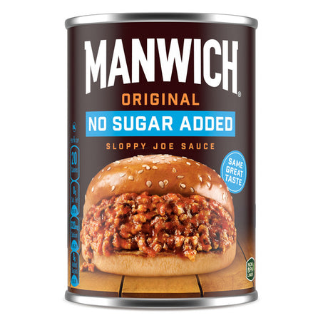 Manwich Original Sloppy Joe Sauce No Sugar Added 15 oz