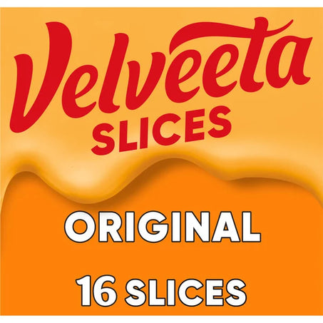 VELVEETA Original Flavored Cheese Slices 16 ct