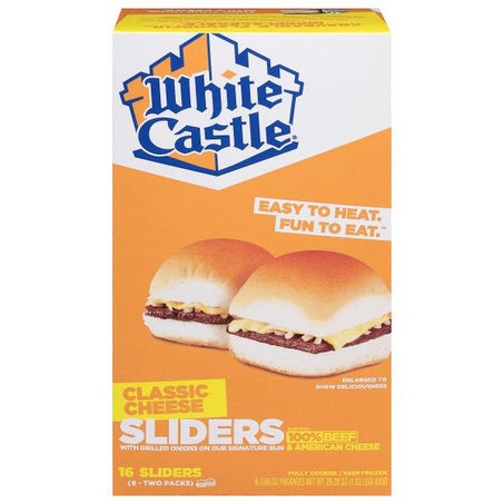 White Castle Sliders, Classic Cheese 16 ct