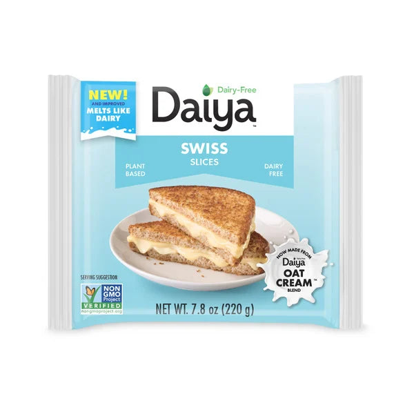Daiya Swiss Style Slices, Dairy Free 7.8 oz