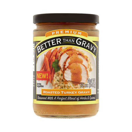 Better Than Gravy Roasted Turkey Gravy, Premium 12 oz