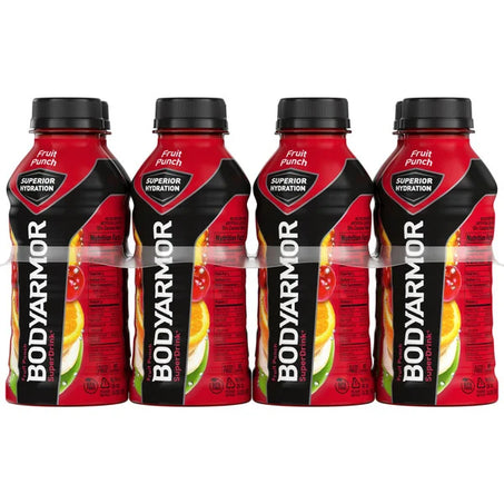 BODYARMOR Fruit Punch Sports Drink Bottles  • 8 x 12 fl oz