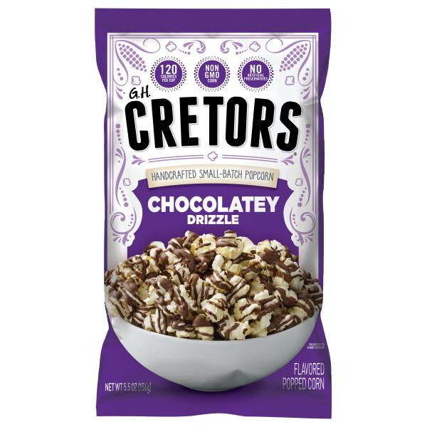 GH Cretors Popcorn, Small-Batch, Handcrafted, Chocolatey Drizzle