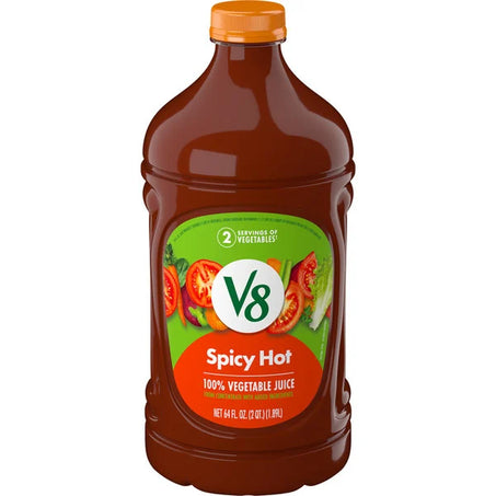 V8 Spicy Hot 100% Vegetable Juice 64 fl oz