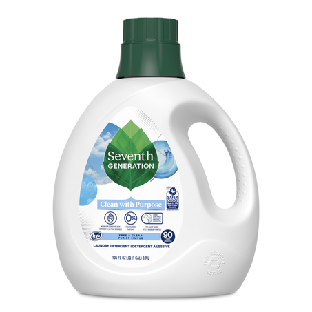 Seventh Generation Liquid Laundry Detergent Liquid Free & Clear 135 oz