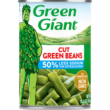 Green Giant Less Sodium Cut Green Beans 14.5 oz