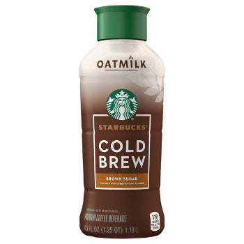 Starbucks Premium Coffee Beverage, Oatmilk, Brown Sugar, Cold Brew