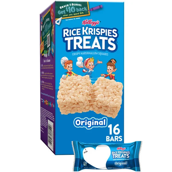 Kellogg's Rice Krispies Treats, 16 Count