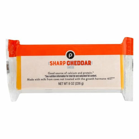 Publix Cheese, Sharp Cheddar 8 oz