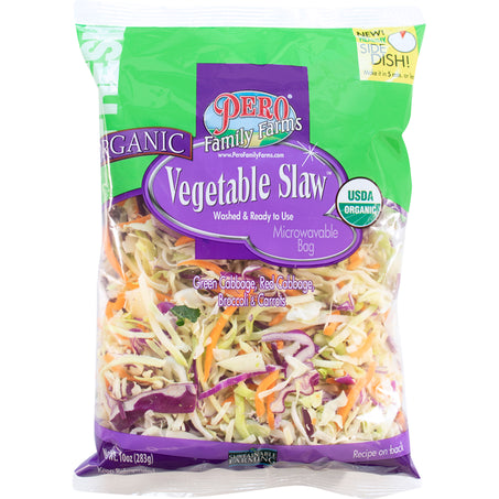 Pero Family Farms Vegetable Slaw, Organic 10 oz