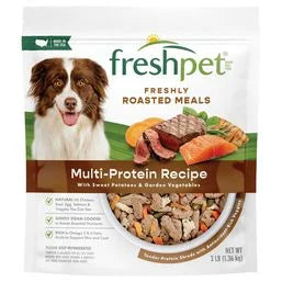 Fresh Pet Dog Food, Freshly Roasted Meals, Multi-Protein Recipe