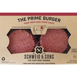 Schweid & Sons The Prime Burger, Beef Burger