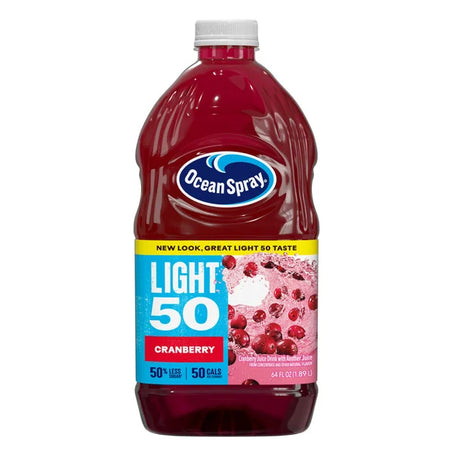 Ocean Spray Light 50 Cranberry Juice Drink, 64 fl oz