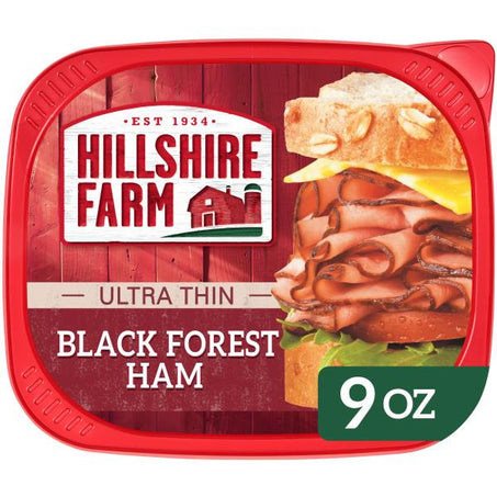 Hillshire Farm Ultra Thin Sliced Lunchmeat, Black Forest Ham 9oz