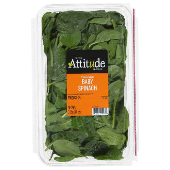 Fresh Attitude Baby Spinach, Prewashed 11 oz