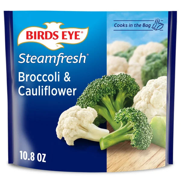Birds Eye Steamfresh Broccoli and Cauliflower Frozen Vegetables 10.8 oz