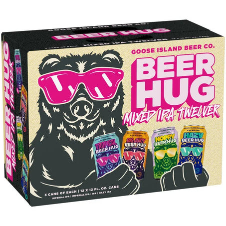 Goose Island Beer Hug Craft Beer Variety 12 Pack 12 Fl Oz Cans