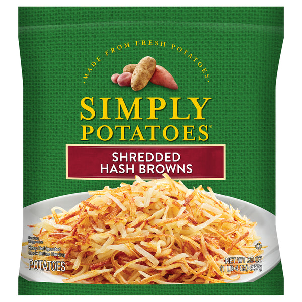 Simply Potatoes Hash Browns, Shredded 20 oz