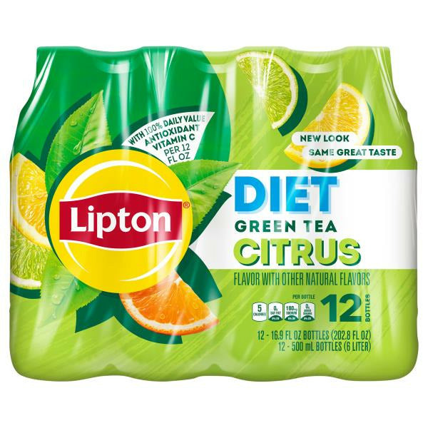 Lipton Diet Green Tea Citrus