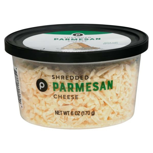Publix Shredded Cheese, Parmesan 6 oz
