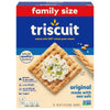 Triscuit Whole Grain Crackers Family Size