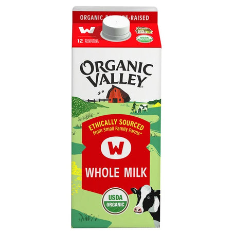 Organic Valley® Organic Whole Milk - Ultra Pasteurized