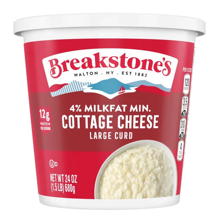 Breakstone's Large Curd 4% Milkfat Min. Cottage Cheese oz Tub 24 oz