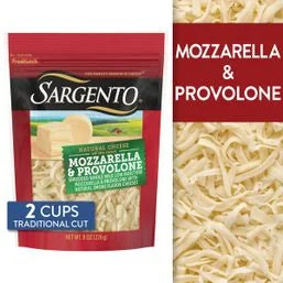 Sargento Cheese - Artisan Blends Mozzarella & Provolone 8.00 oz