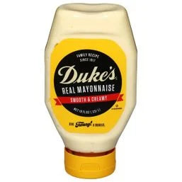 Duke's Mayonnaise, Real, Smooth & Creamy 18 fl oz