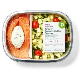 Publix Cheesy Spinach-Stuffed Salmon, Meal for One 12 oz
