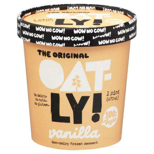 Oatly Frozen Dessert, Non-Dairy, The Original, Vanilla