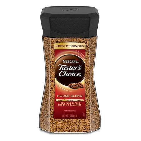 NESCAFÉ Taster's Choice House Blend Medium-Light Roast Instant Coffee 7 oz