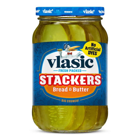 Vlasic Stackers Bread and Butter Pickles 16 fl oz