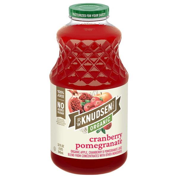 R.W. Knudsen Family Organic Cranberry Pomegranate Juice, 32 fl oz