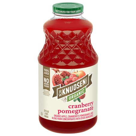 R.W. Knudsen Family Organic Cranberry Pomegranate Juice, 32 fl oz