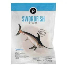 Publix Swordfish Steaks, Boneless
